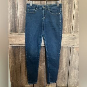 Michael Kors Size 6 Izzy Skinny Dark Wash Stretch Jeans